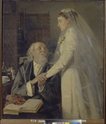 Makovsky, Vladimir Yegorovich - Before the wedding. (Farewell)