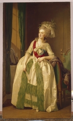 Tischbein, Johann Friedrich August - Portrait of Princess Natalya Vladimirovna Saltykova