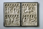 Anonymous - Ivory diptych with scenes from Life of Christ (Property of Queen Jadwiga of Poland)