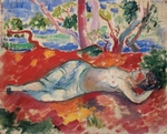 Manguin, Henri Charles - A Sleeping Woman (La Femme Endormie)