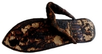 Ancient Egypt - Tutankhamuns sandal decorated with bound prisoners and sema-tawy symbols