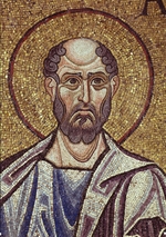 Byzantine Master - The Prophet Obadiah (Detail of Interior Mosaics in the St. Mark's Basilica)