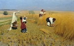 Pimonenko, Nikolai Kornilovich - Harvest in Ukraine