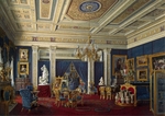 Hau, Eduard - Blue Drawing-Room in the Mariinsky Palace in Saint Petersburg