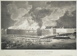 Wolf, Franz - Fire in the Winter Palace on December 29, 1837