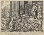 Visscher, Jan Claesz - The Parable of Ananias and Sapphira
