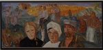 Grigoriev, Boris Dmitryevich - Peasant Land (From the series Visages de Russie)