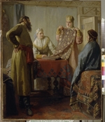 Nevrev, Nikolai Vasilyevich - Scene from everyday life of the 17th century