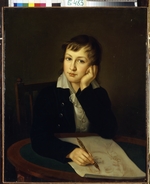Tyurin, Ivan Alexeevich - Portrait of Count Alexander Nikolayevich Mordvinov (1799-1858)