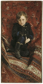 Repin, Ilya Yefimovich - Portrait of Yury Repin, the Artist's Son
