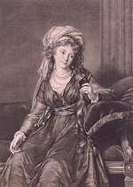 Morghen, Guglielmo - Portrait of Countess Yekaterina Skavronskaya, née von Engelhardt (1761-1829)
