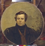 Briullov, Karl Pavlovich - Portrait of the author Vasily Ivanovich Orlov (1792-1860)