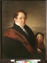 Tropinin, Vasili Andreyevich - Portrait of the writer Stepan Dmitrievich Nechaev (1792-1860)
