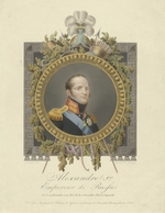 Nieuwhoff, Walraad - Portrait of Emperor Alexander I (1777-1825)