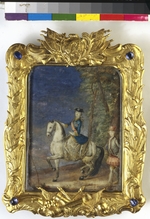 Stenglin, Johann - Equestrian Portrait of Empress Catherine II (1729-1796)