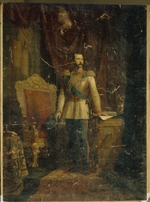 Reichert, Fyodor Martynovich - Portrait of Emperor Alexander II (1818-1881)