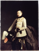 Zaryanko, Sergei Konstantinovich - Portrait of Alexander Dmitrievich Ponomarev, Poruchik of His Majesty's Life-Guards Hussar Regiment