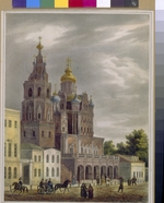 Cadolle, Auguste Jean Baptiste Antoine - The Church of the Dormition of the Theotokos at the Pokrovka Street in Moscow
