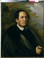 Lavrov, Nikolai Andreevich - Portrait of Valeryan Zhadovsky