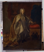 Luedden, Johann Paul - Portrait of the Tsar Peter II of Russia (1715-1730)