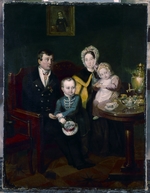 Mokritsky, Apollon Nikolayevich - Family portrait