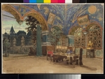 Vasnetsov, Appolinari Mikhaylovich - Dining room of Prince Vasily Golitsyn. Stage design for the opera Khovanshchina by M. Musorgsky