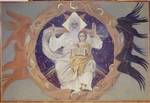 Vasnetsov, Viktor Mikhaylovich - The Holy Trinity (Otechestvo)