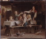 Vautier, Marc Louis Benjamin, the Elder - Kids at Lunch