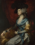 Gainsborough, Thomas - Portrait of Sarah Siddons (1755-1831)