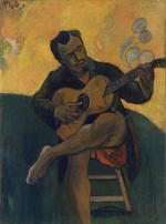 Gauguin, Paul Eugéne Henri - Guitar player