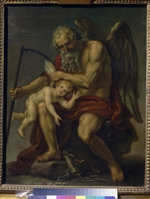 Akimov, Ivan Akimovich - Saturn Cutting off Cupid's Wings with a Scythe