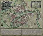 Seutter, Matthaeus - Map of Petersburg