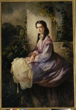 Makovsky, Konstantin Yegorovich - Portrait of Countess S.L. Stroganova