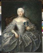 Grooth, Georg-Christoph - Portrait of Countess Varvara Alexeyevna Sheremetyeva (1711-1767)