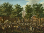La Fargue, Paulus Constantijn - The Grote Markt at The Hague