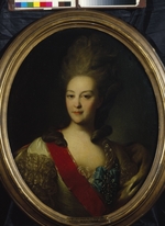 Rokotov, Fyodor Stepanovich - Portrait of Countess Ekaterina Nikolayevna Orlova (1758-1781)