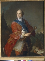 TocquÃ©, Louis - Portrait of Count Kirill Razumovsky (1728-1803), the last Hetman of Ukraine