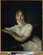 Tonci, Salvatore - Portrait of Countess Varvara Petrovna Shcherbatova, née Obolenskaya (1774-1843)