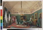 Hau, Eduard - Interiors of the Winter Palace. The First Reserved Apartment. The Small Study of Grand Princess Maria Nikolayevna