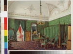 Hau, Eduard - Interiors of the Winter Palace. The Third Reserved Apartment. A Bedroom