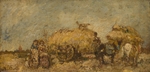 Monticelli, Adolphe-Thomas-Joseph - The Hayfield