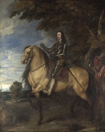 Dyck, Sir Anthony van - Equestrian Portrait of Charles I