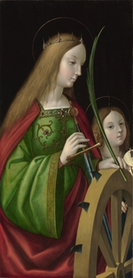 Antonio de Solario - Saint Catherine of Alexandria