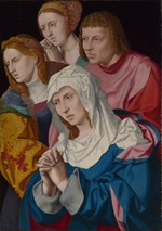 Bruyn, Bartholomaeus (Barthel), the Elder - The Virgin, Saint John, Saint Mary Magdalene and a Holy Woman