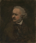 Daubigny, Charles-François - Portrait of the painter Honoré Daumier (1808-1879)
