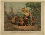 Anonymous - Columbus taking possession of the new country