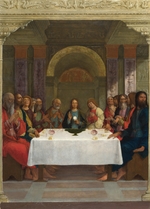 Ercole de' Roberti, (Ercole Ferrarese) - The Institution of the Eucharist