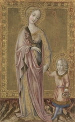 Francesco di Giorgio Martini - Saint Dorothy and the Infant Christ
