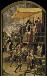 Berruguete, Pedro - Saint Dominic Presides over an Auto da Fe
