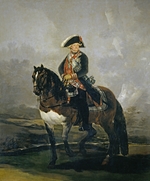 Goya, Francisco, de - Equestrian Portrait of Charles IV of Spain
